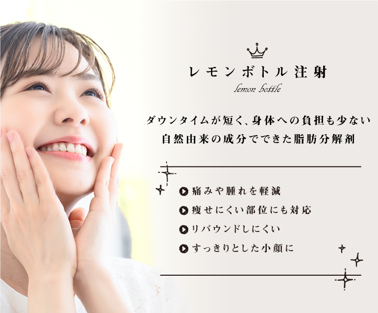 脂肪溶解注射レモンボトル注射