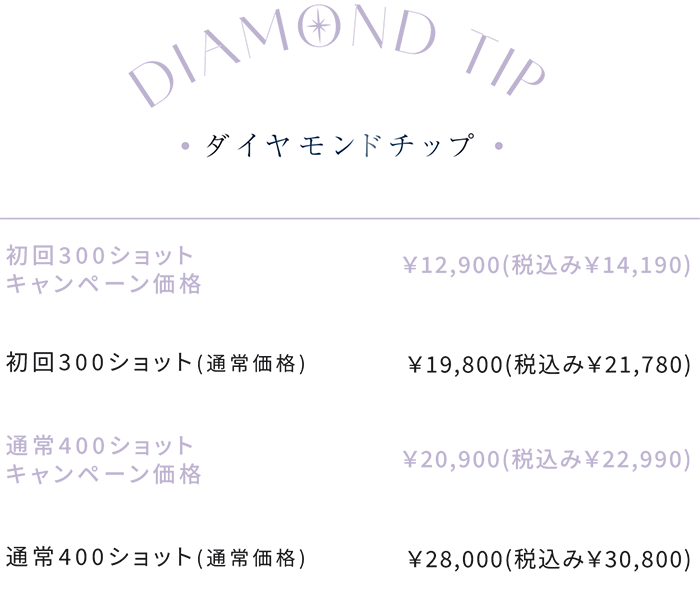 ダイヤモンドチップ